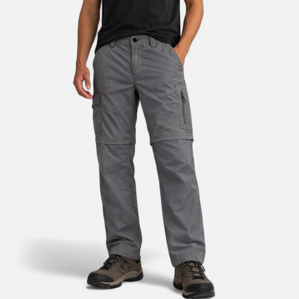 Columbia Silver Ridge Convertible Pants Men 38x34 Hiking Zip Off Shorts Packable